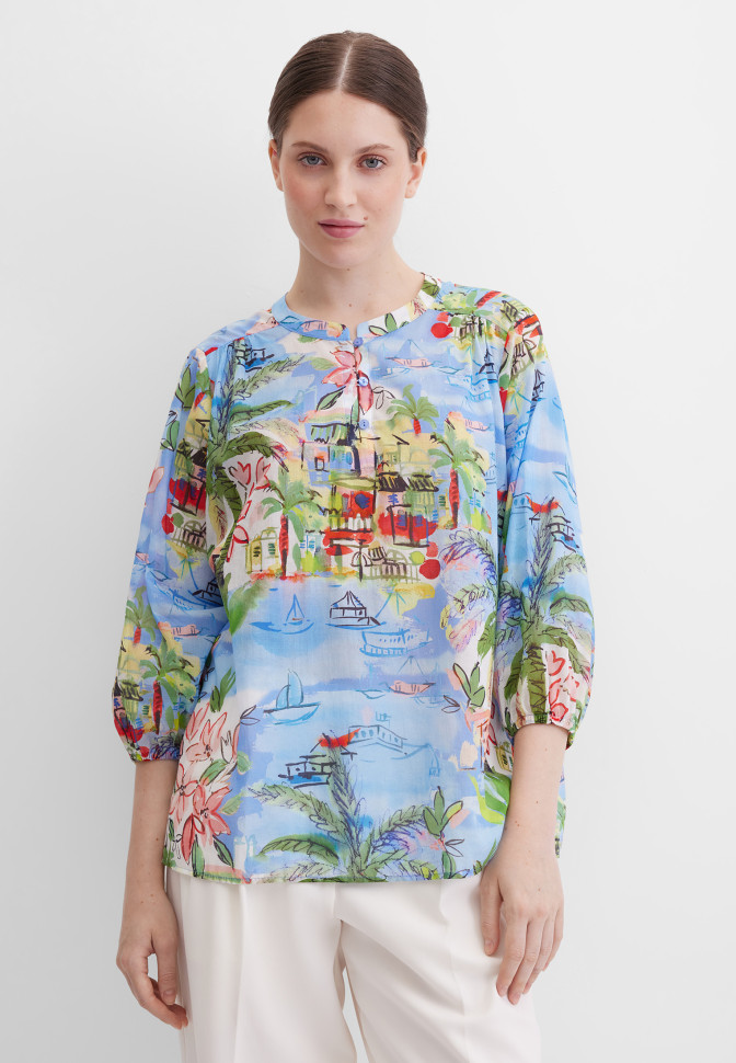 Блузка с рукавом 3/4