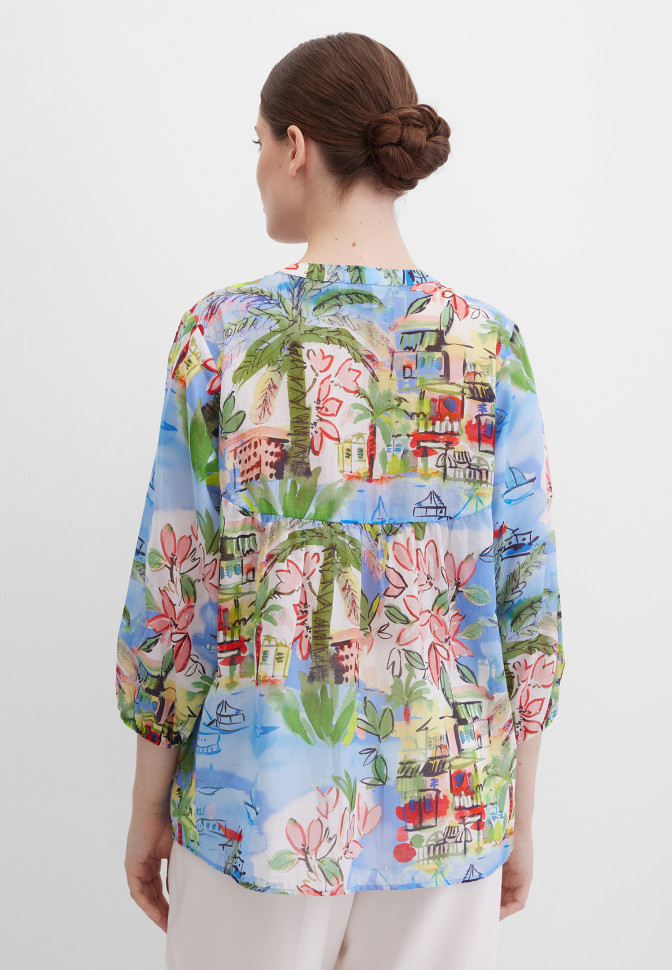 Блузка с рукавом 3/4