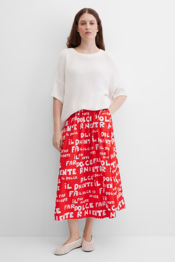 Джемпер с коротким рукавом