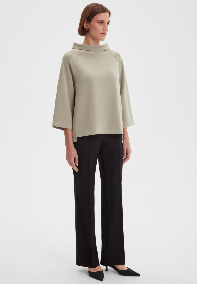 Брюки со стрелками прямые