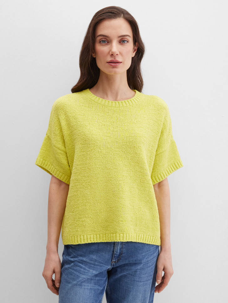 Джемпер с коротким рукавом