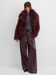 Шуба из искусственного меха