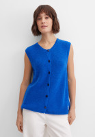 Жилет трикотажный на пуговицах