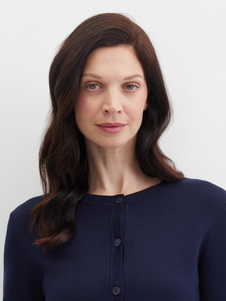 Кардиган с рисунком на спине