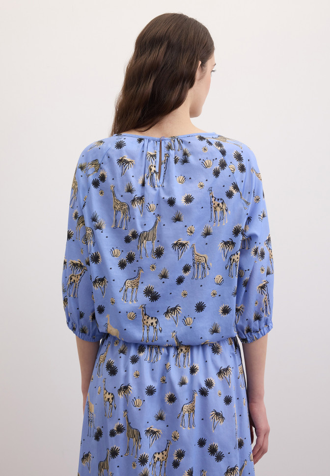 Блузка с принтом