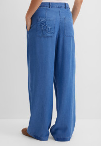 Брюки широкие