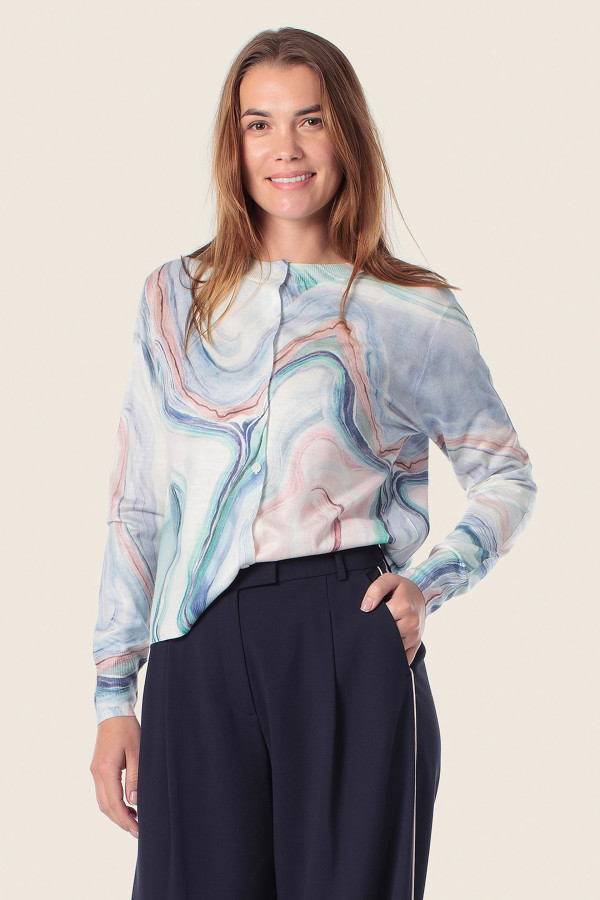 Кардиган на пуговицах