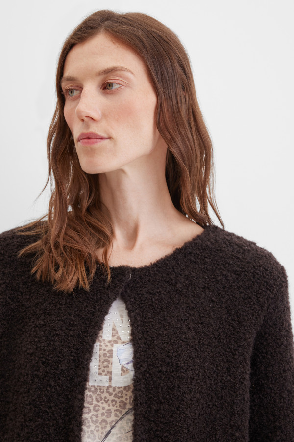 Кардиган с шерстью альпака