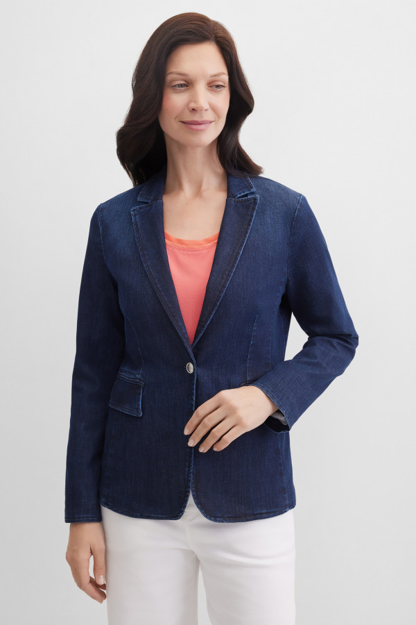 Жакет однобортный