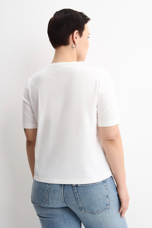 Футболка с принтом 