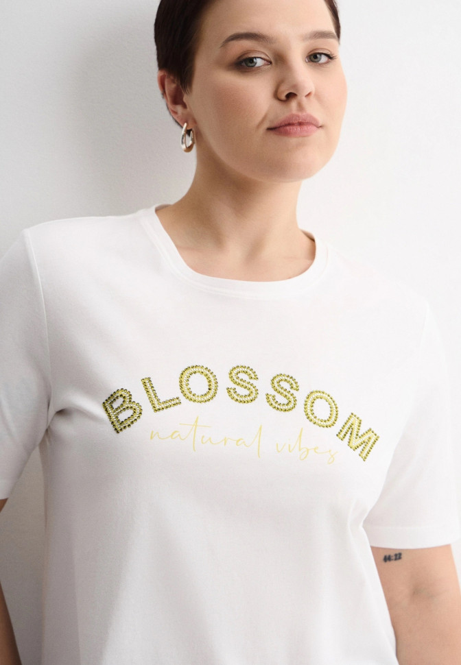 Футболка с принтом 