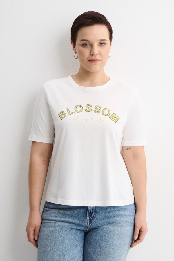 Футболка с принтом 