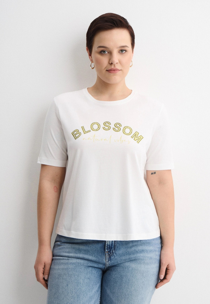 Футболка с принтом 