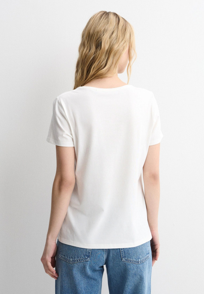 Футболка с принтом