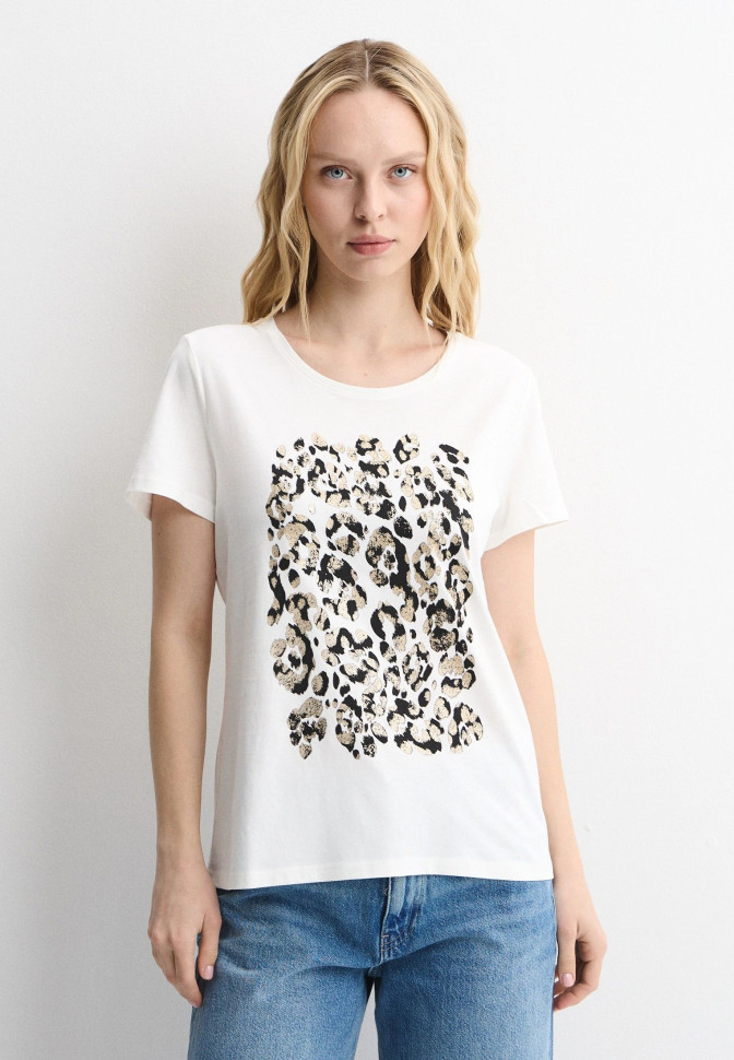 Футболка с принтом