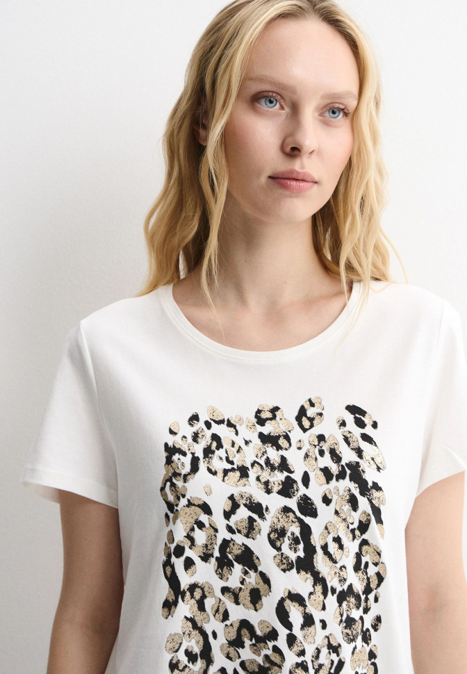 Футболка с принтом