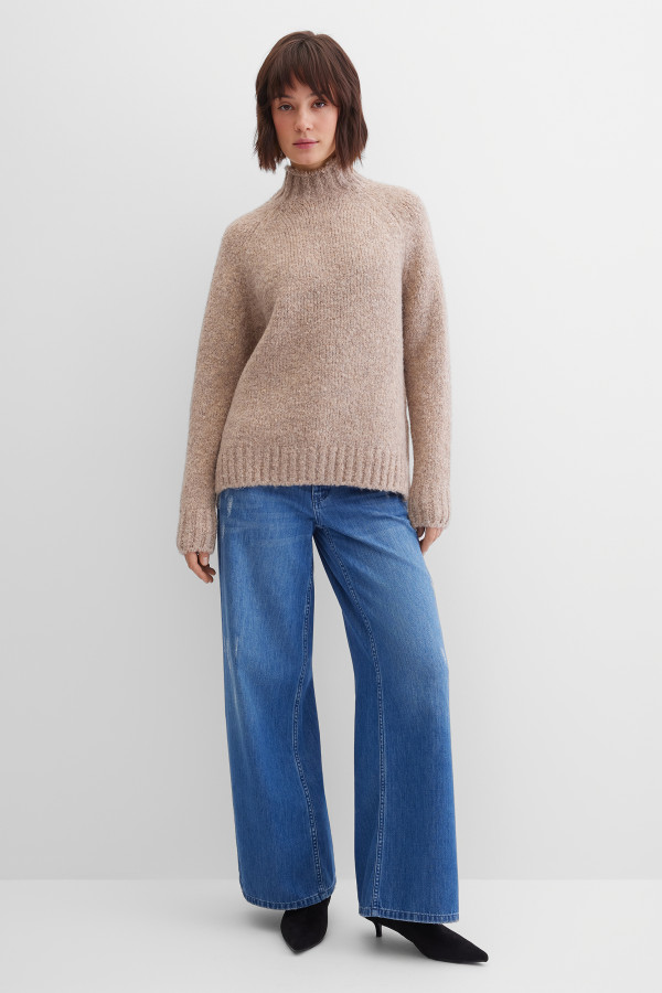 Свитер с шерстью альпаки