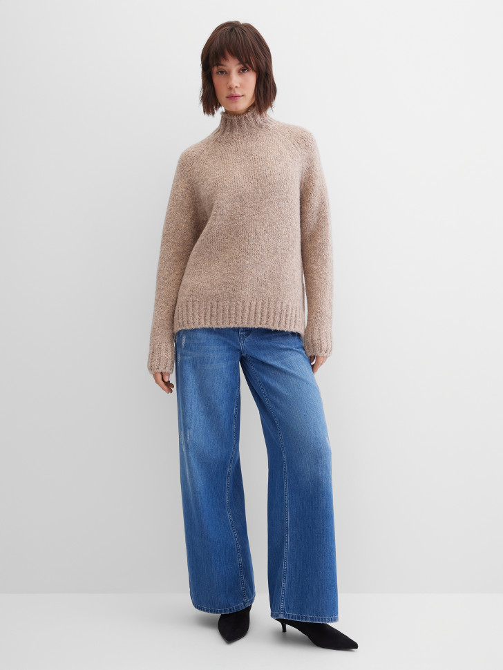 Свитер с шерстью альпаки