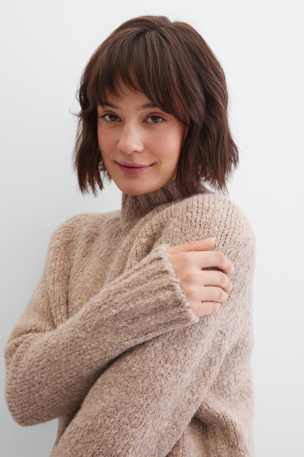Свитер с шерстью альпаки