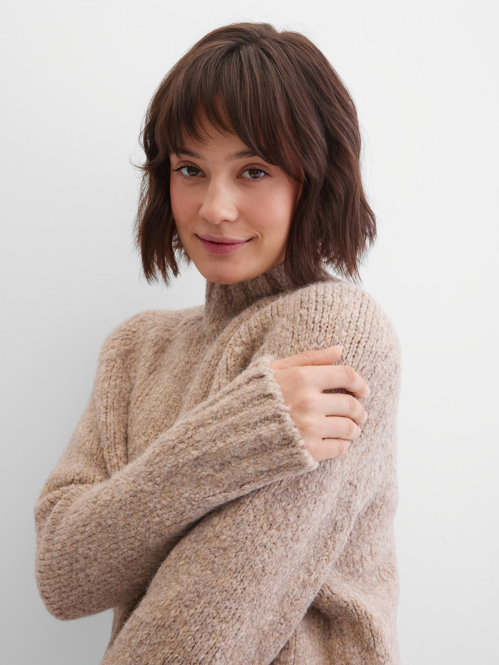 Свитер с шерстью альпаки