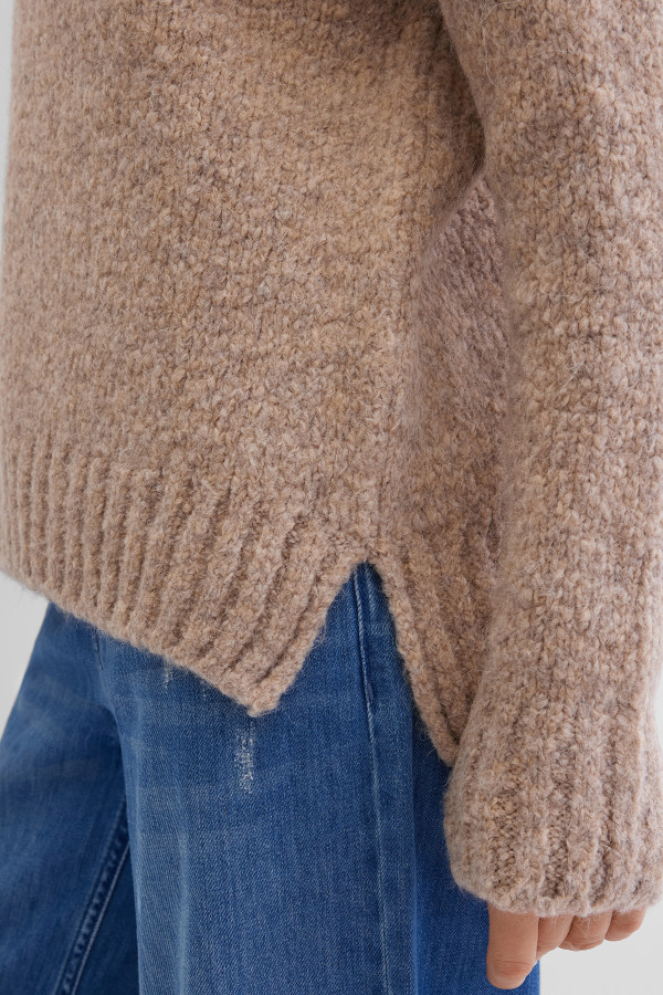 Свитер с шерстью альпаки