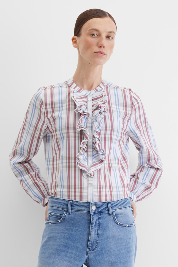 Блузка с длинным рукавом