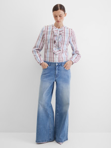 Блузка с длинным рукавом