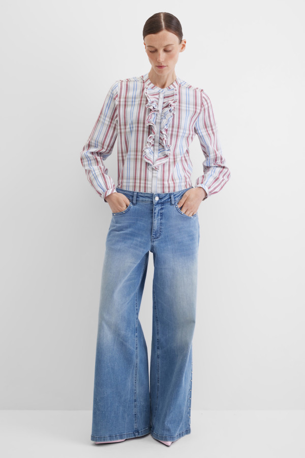 Блузка с длинным рукавом