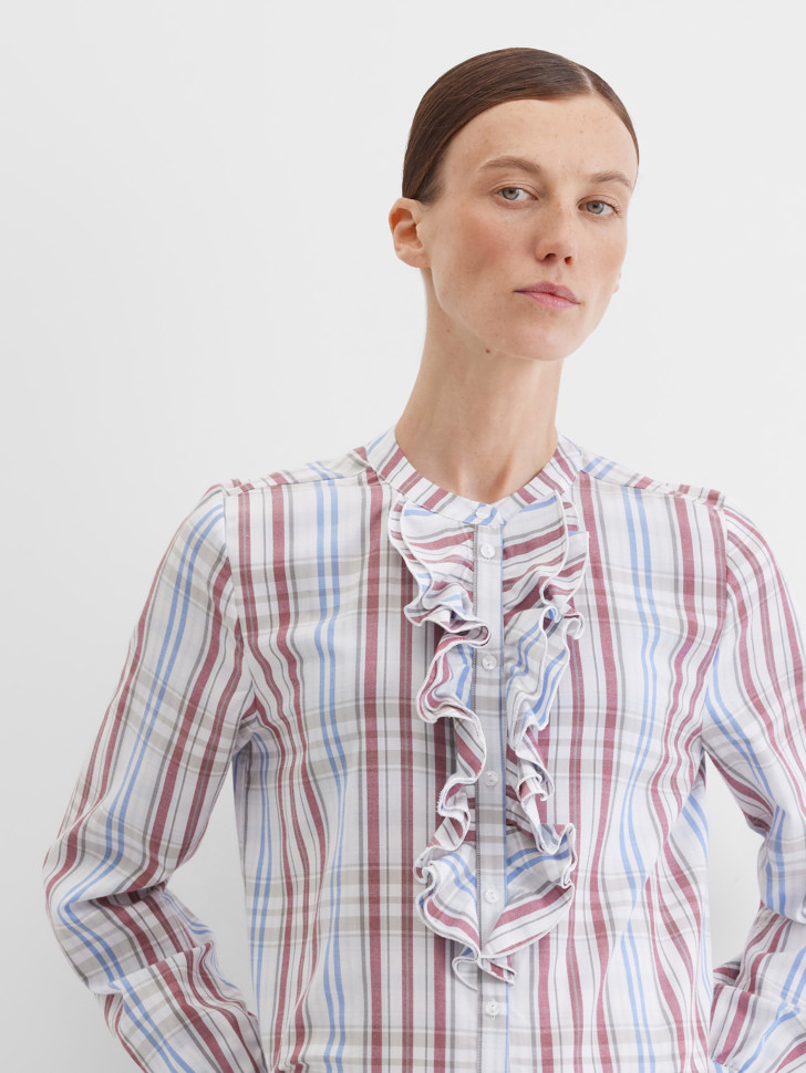 Блузка с длинным рукавом