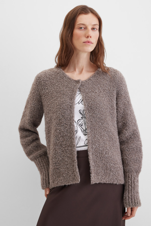 Кардиган с шерстью альпака