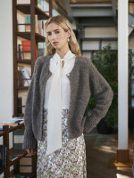 Кардиган с шерстью альпака