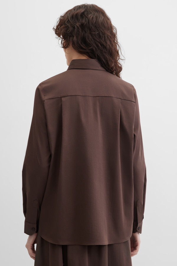 Рубашка укороченная