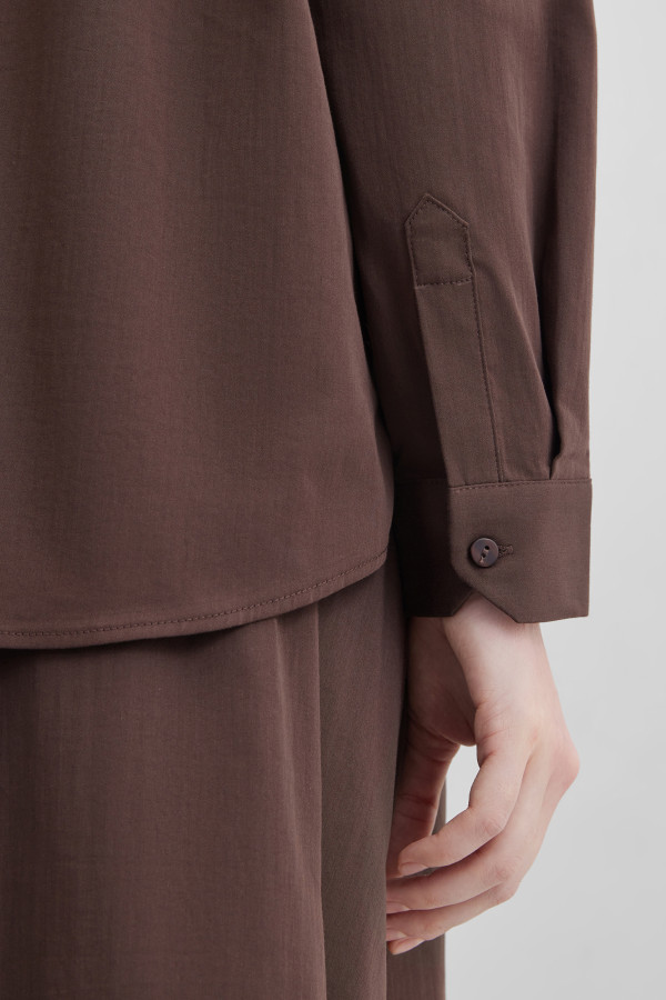 Рубашка укороченная