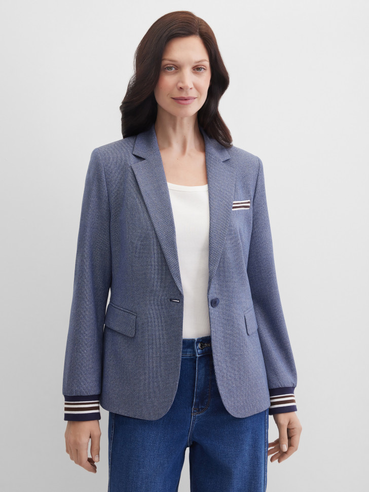 Жакет трикотажный