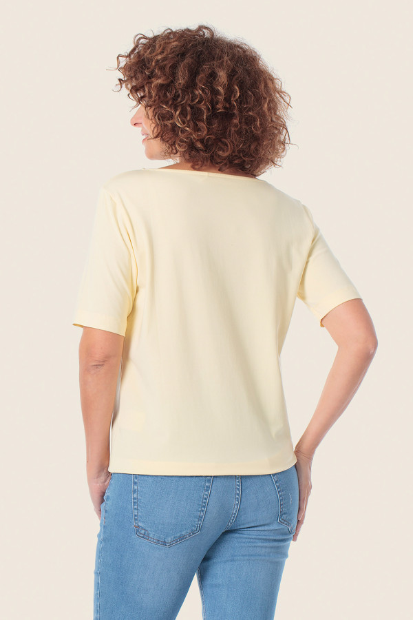 Футболка базовая прямого кроя