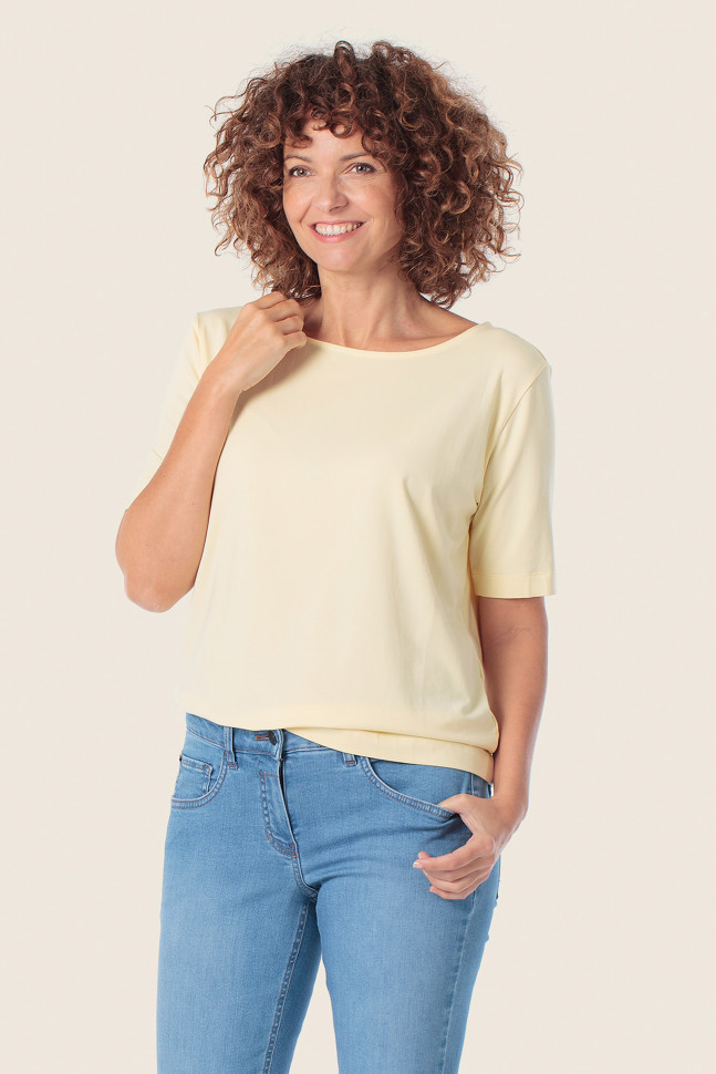 Футболка базовая прямого кроя