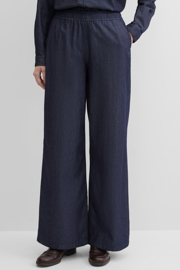 Брюки широкие