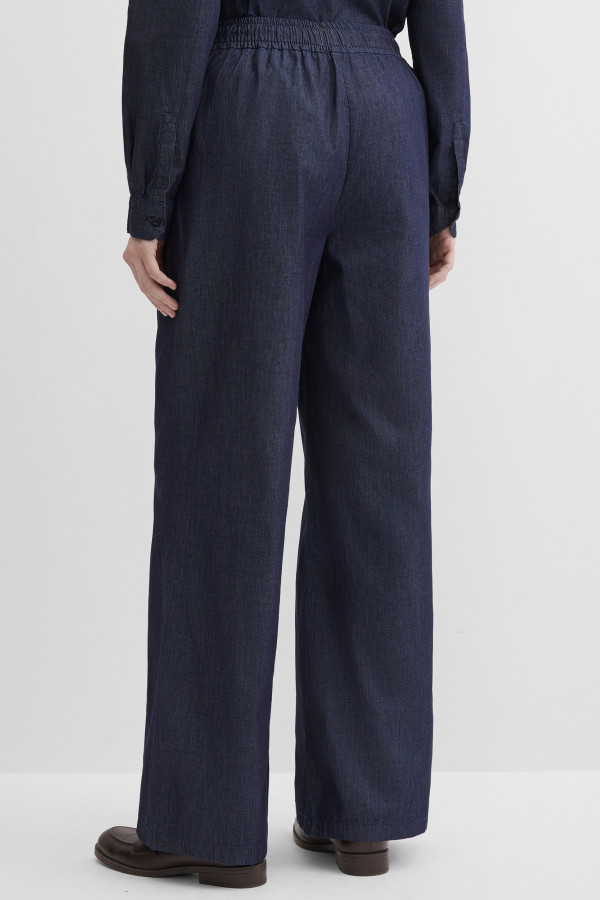 Брюки широкие