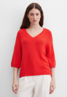 Пуловер из смесового хлопка