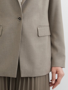 Жакет однобортный