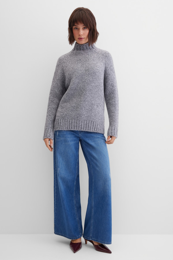 Свитер с шерстью альпаки