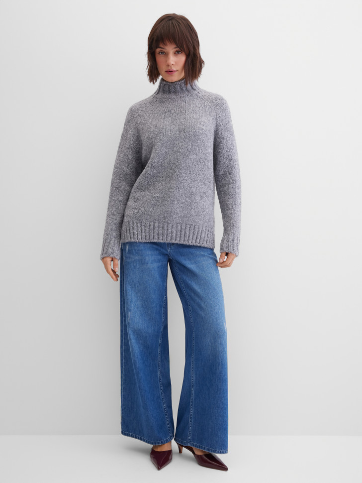 Свитер с шерстью альпаки