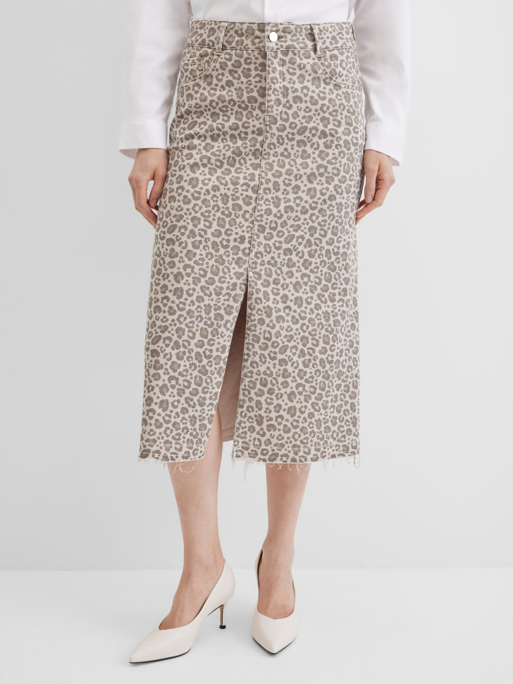 Юбка джинсовая