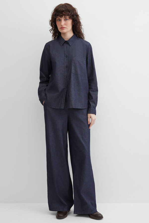 Рубашка укороченная