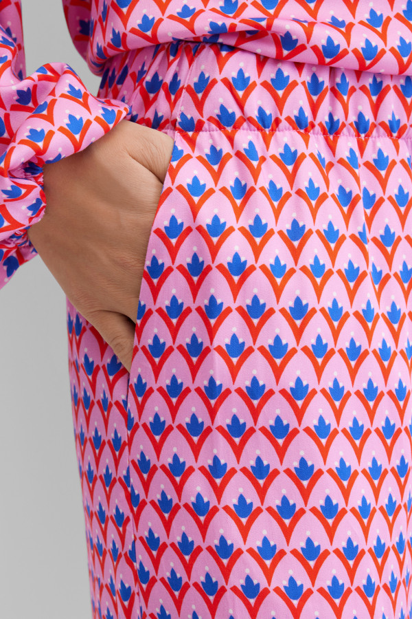 Брюки широкие