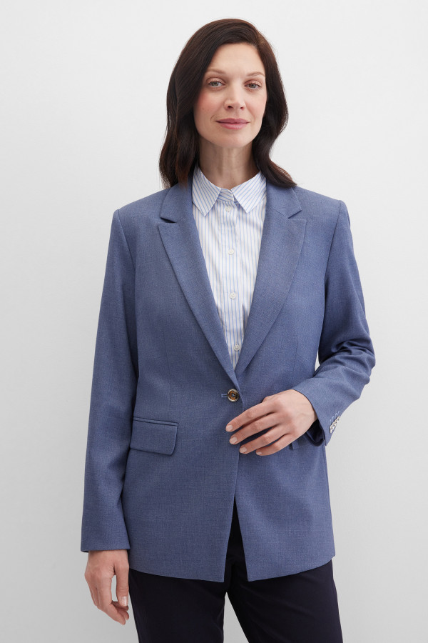 Жакет однобортный