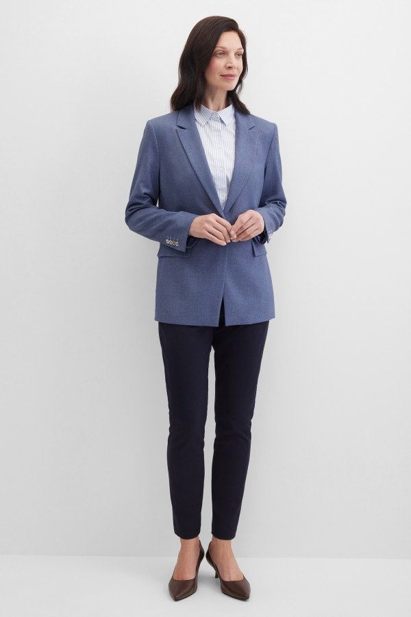 Жакет однобортный