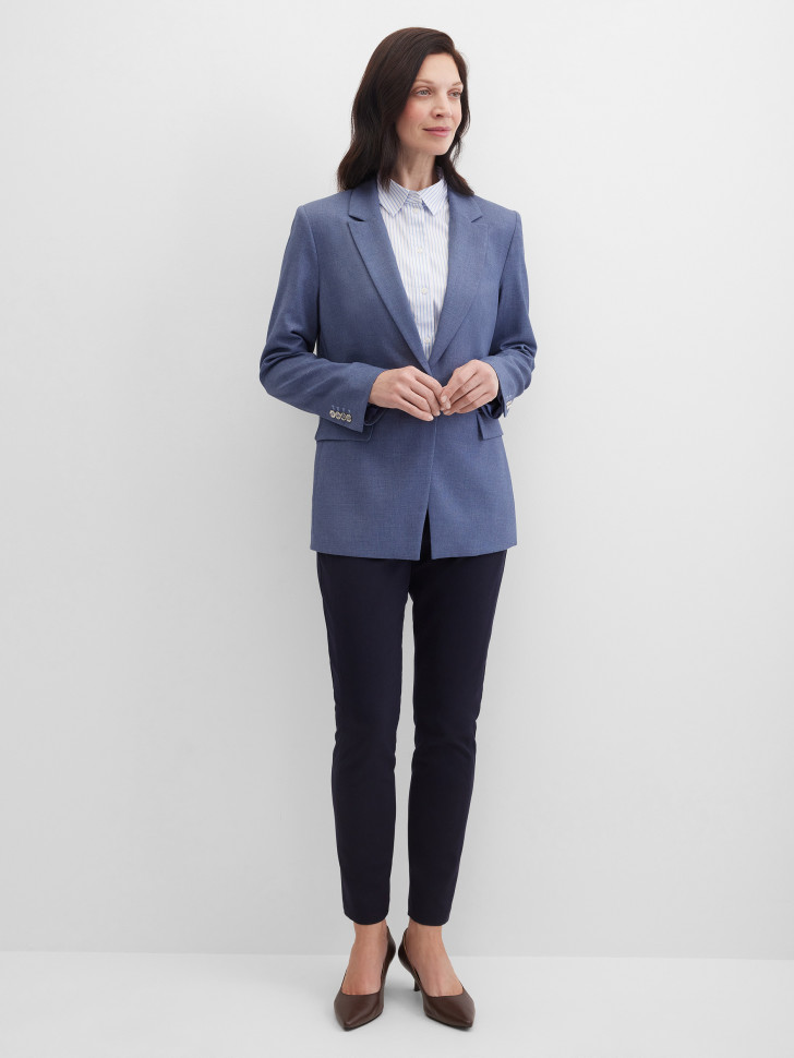 Жакет однобортный