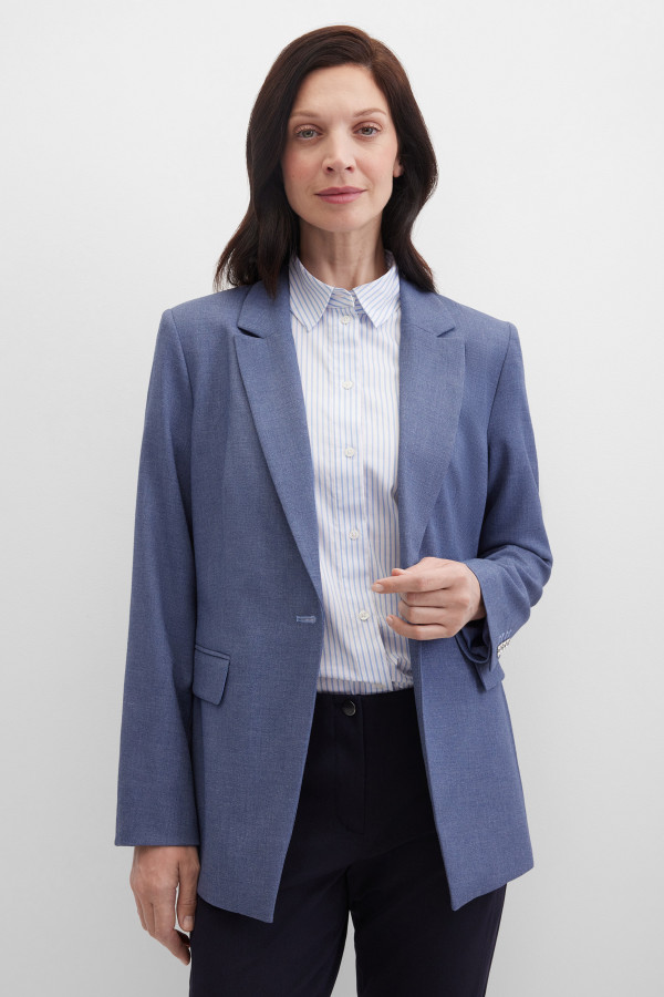 Жакет однобортный