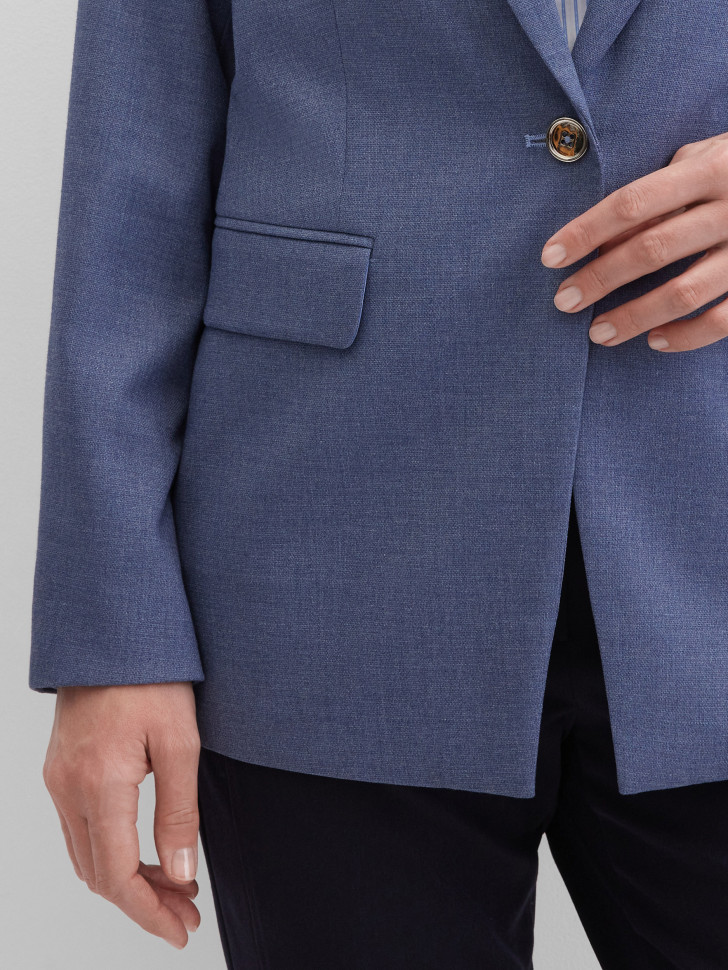 Жакет однобортный